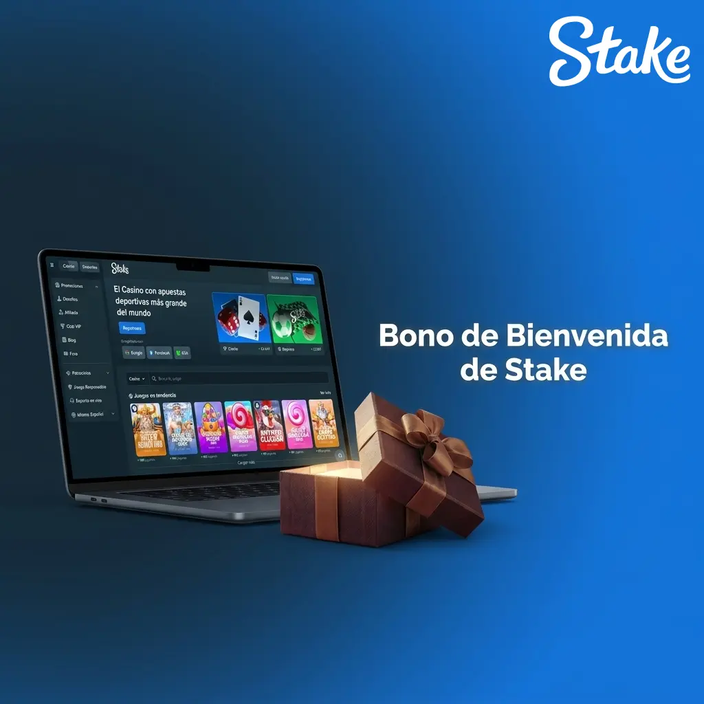 Bono de bienvenida Stake: 100% sobre el primer depósito para nuevos jugadores en Perú