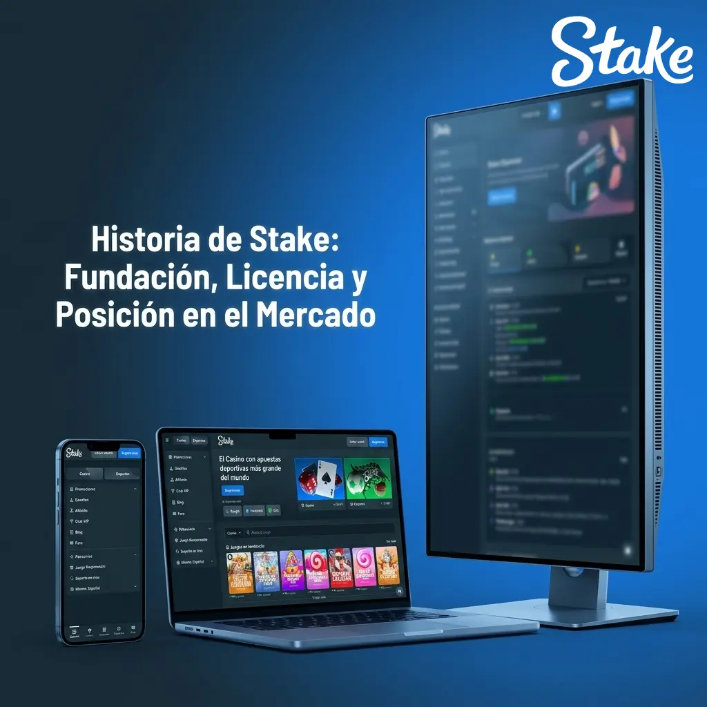 Historia de Stake casino en línea: fundación en 2017 por Ed Craven y Bijan Tehrani, licencia Curaçao