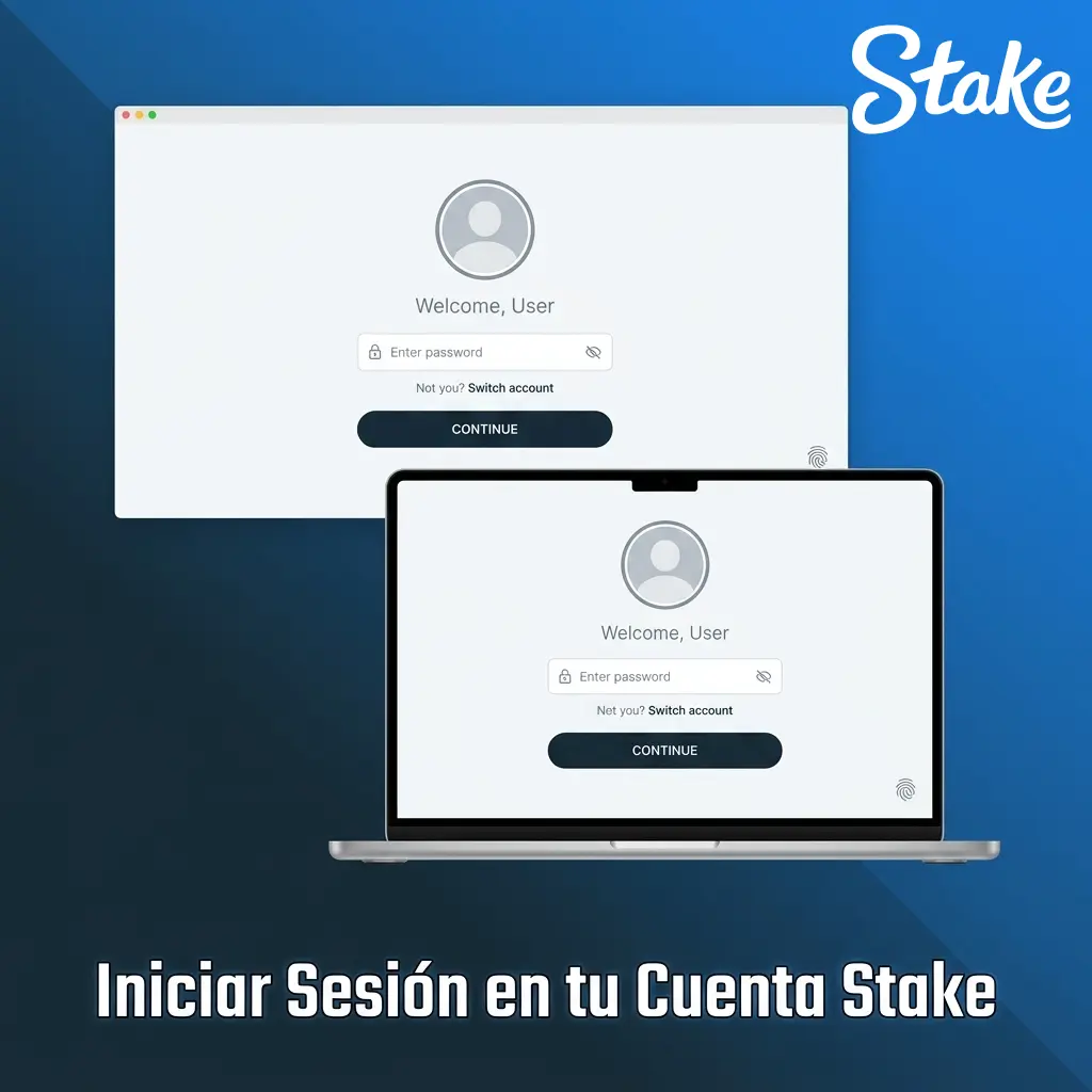 Pasos para iniciar sesión en Stake Perú con correo y contraseña en la página oficial