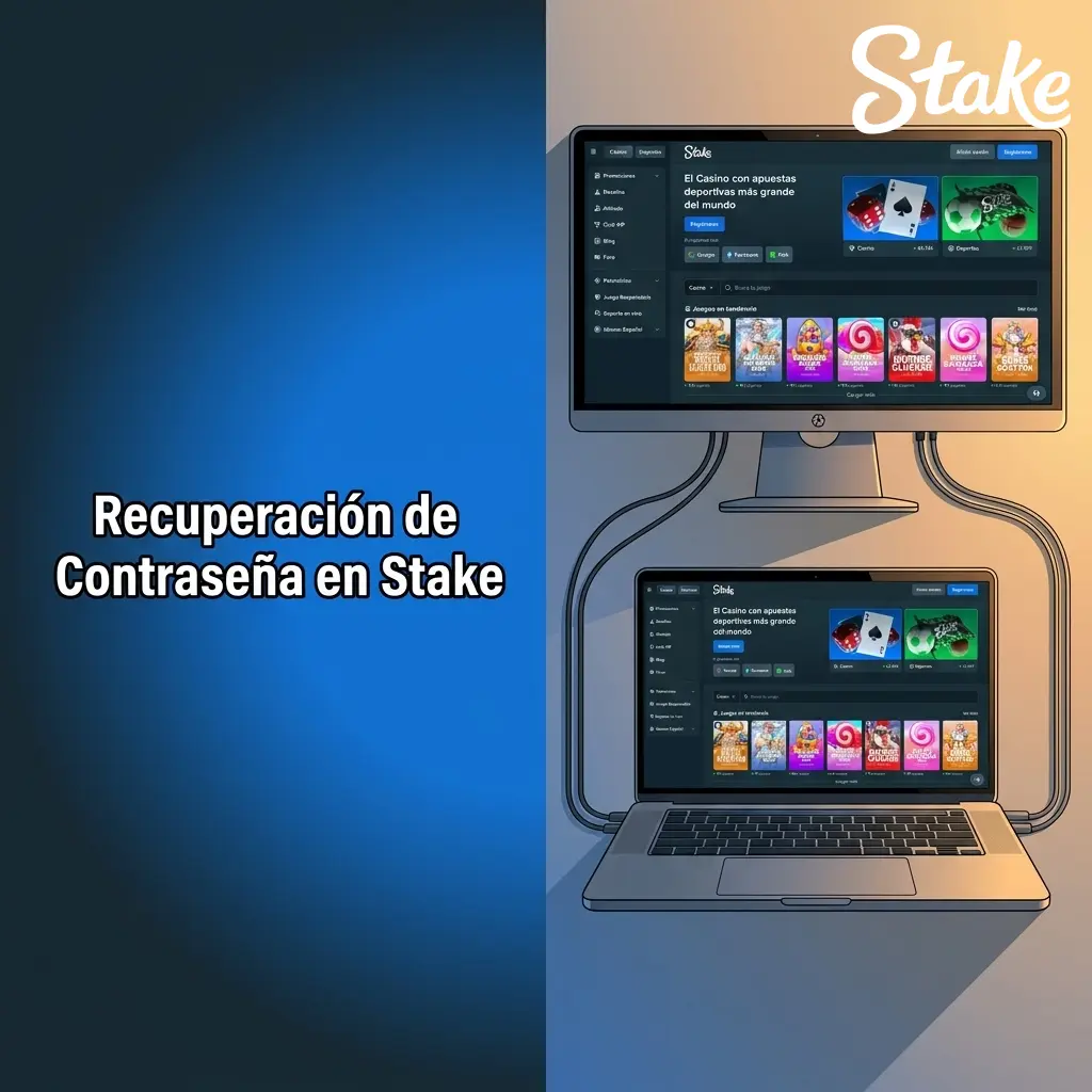 Pasos para recuperar contraseña olvidada en Stake mediante enlace de restablecimiento enviado al correo