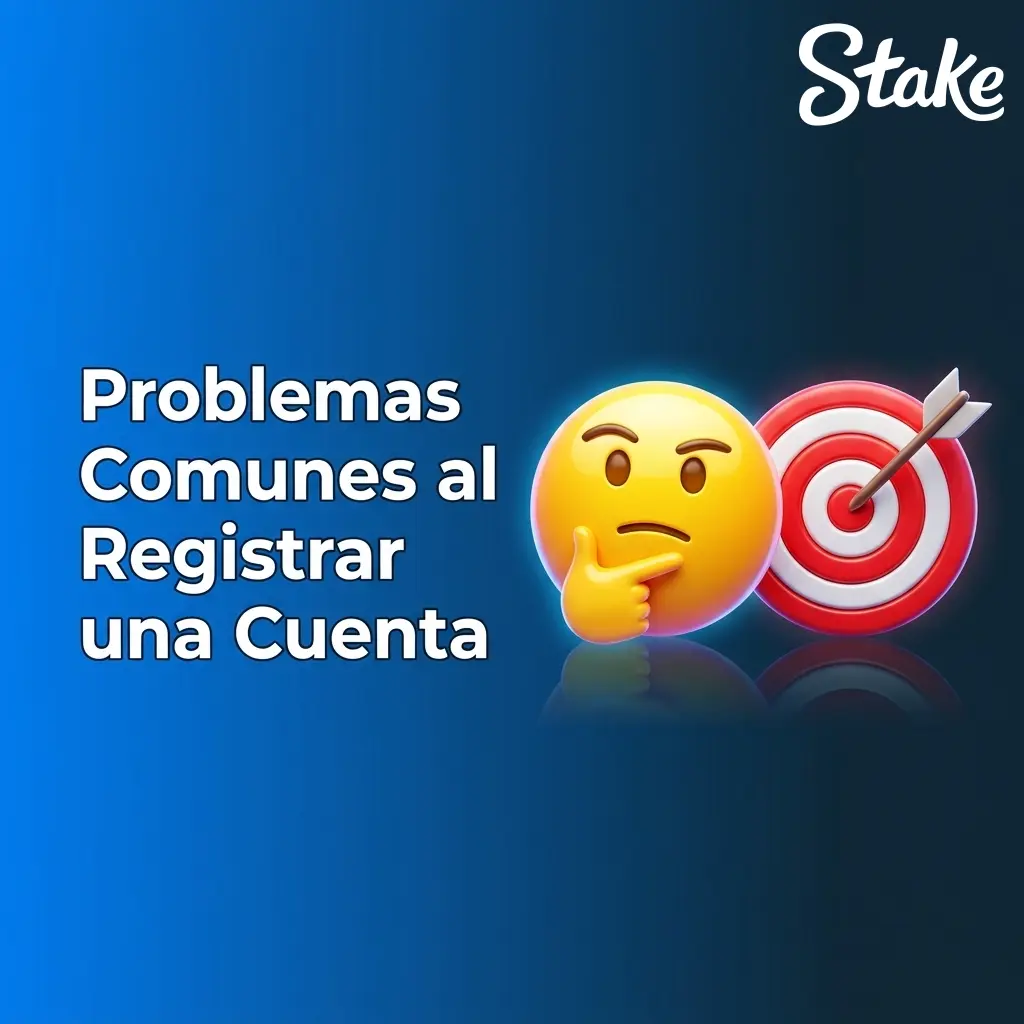 Soluciones a problemas comunes al registrar una cuenta en Stake: correo, usuario, formulario y confirmación