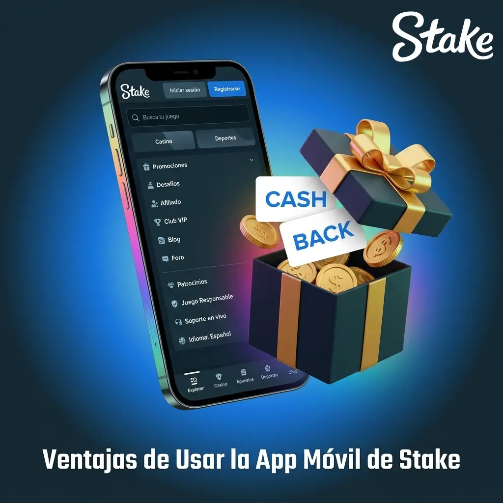Ventajas de la app móvil de Stake: acceso 24/7, apuestas en vivo y transacciones con criptomonedas en Perú